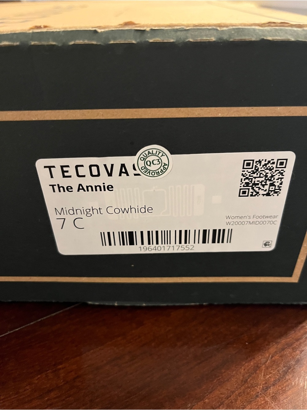 Tecovas The Annie Midnight Cowhide (Midnight) Women's Boots